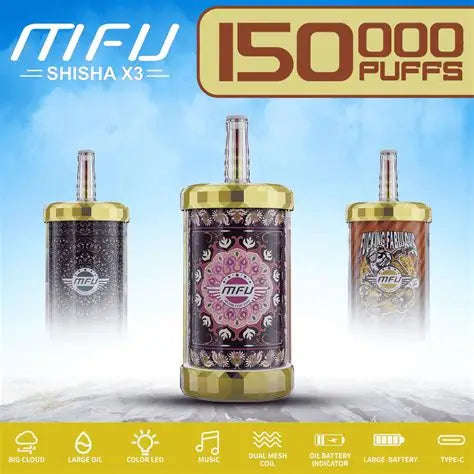 MFU Shisha X3 150k Puff